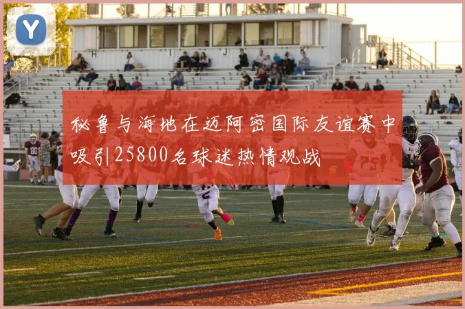 秘鲁与海地在迈阿密国际友谊赛中吸引25800名球迷热情观战
